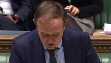 Environment secretary George Eustice in the House of Commons presenting the Environment Bill at its second reading.